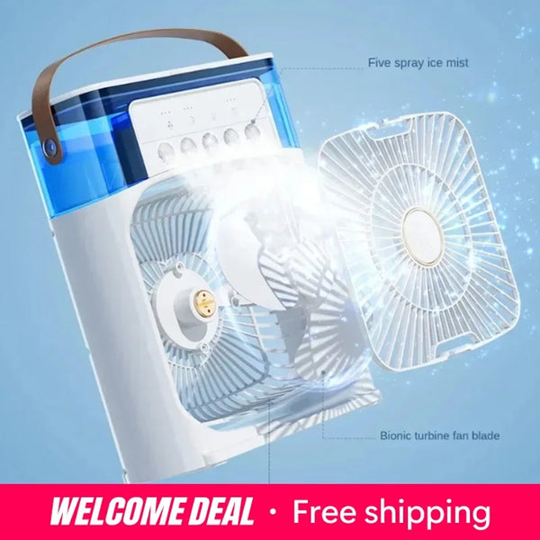 Mini Air Cooler & Humidifier Combo